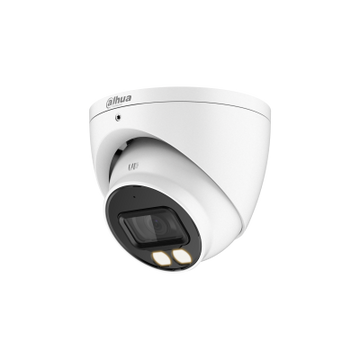 Cámara Domo HDCVI Dahua® 2MP 2.8mm Smart Dual Light IR40 Mic Metal - DH-HAC-HDW1200TN-IL-A